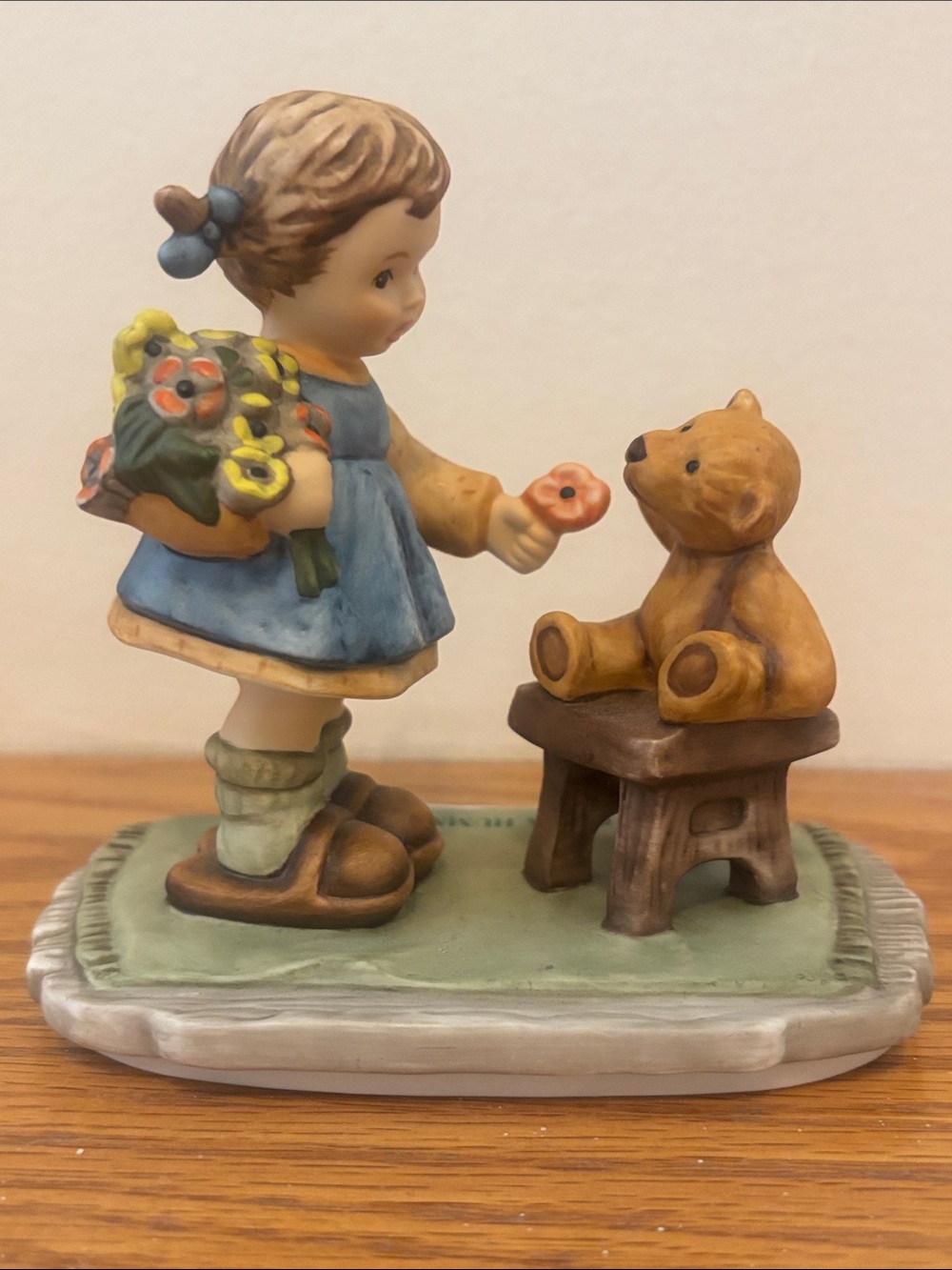 Vintage Goebel 1998 Berta Hummel “With Love” BH66 Figurine